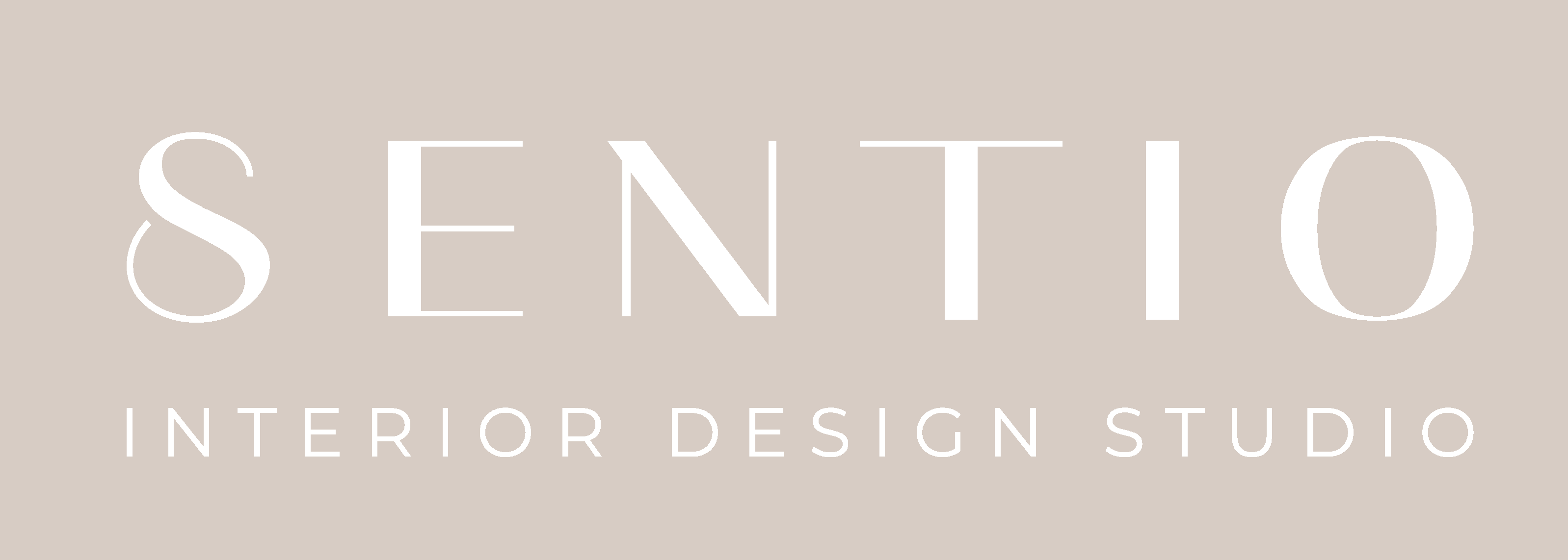 Sentio Interiors Design Logo